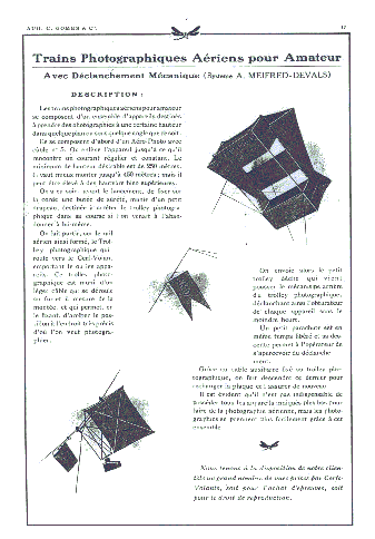 Sistema KAP "L Aerophoto" de A. Gomes (1910)